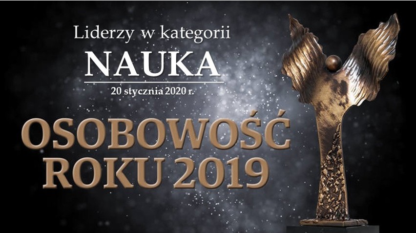 Osobowość Roku 2019 - liderzy w województwie dolnośląskim. Kategoria NAUKA