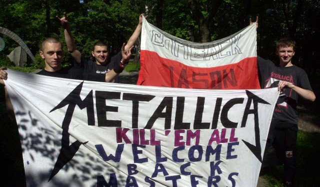 Metallica w Chorzowie 31.05.2004 na Stadionie Śląskim