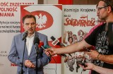 Piotr Duda ocenia pytania referendalne dotyczące konstytucji. Szef Solidarności: "To wielki ukłon w stronę Polaków" [zdjęcia]