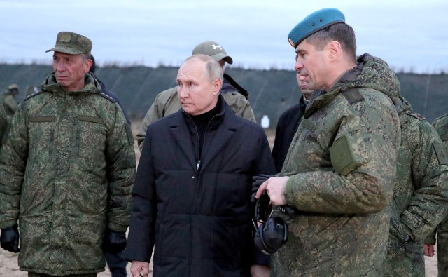 Putin rzadko pojawia się publicznie od czasu wybuchu wojny z Ukrainą.