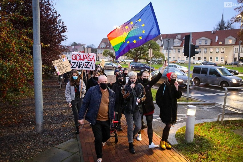 Strajk kobiet - manifestacja i przemarsz, 6.11.2020