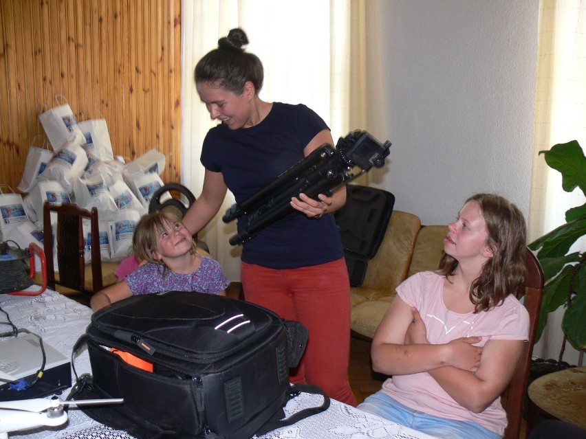 Podróżniczka z Gorzyc opowiedziała młodym słuchaczom w Skopaniu o pasji do fotografii
