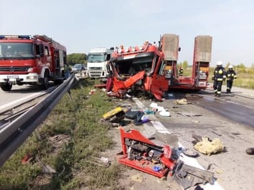 Poważne wypadki na A4 pod Wrocławiem. 17 kilometrów korka! (ZDJĘCIA)