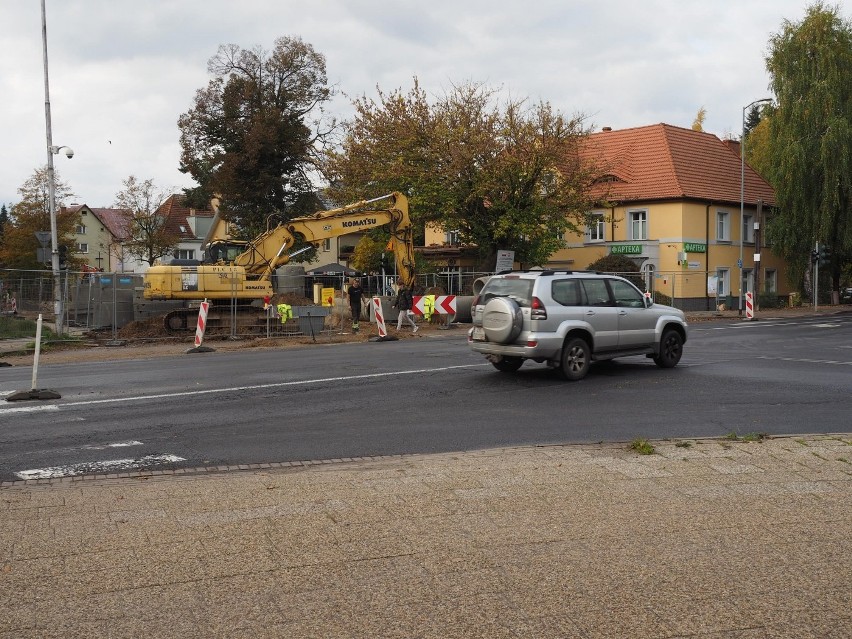 Remont ul. Piłsudskiego w Koszalinie ciągnie się już od...