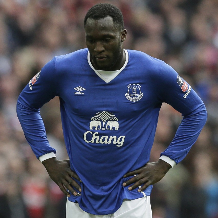 Romelu Lukaku z Evertonu