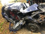 Wypadek w Dąbrówce. 40-letni kierowca renault zginął w wypadku (ZDJĘCIA)