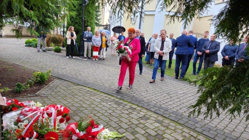 Msza w Ostrołęce z okazji 43. rocznicy podpisania Porozumień Sierpniowych. Msza odbyła się w kościele pw. Nawiedzenia NMP 31.08.2023