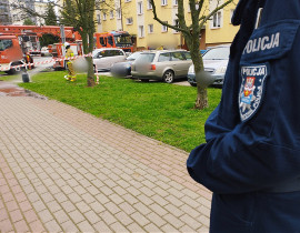 Wybuch w bloku w Wysokiem Mazowieckiem