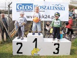 Zwycięzcy wyścigów rowerkowych na podium