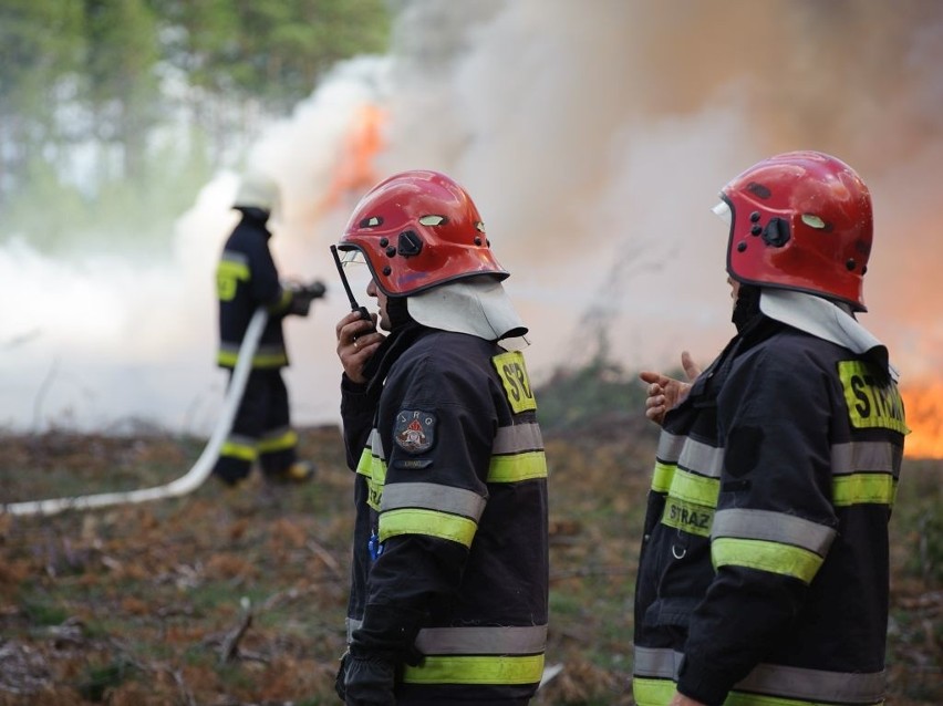 W 2014 w Kujawsko-Pomorskim jest więcej pożarów niż w roku...