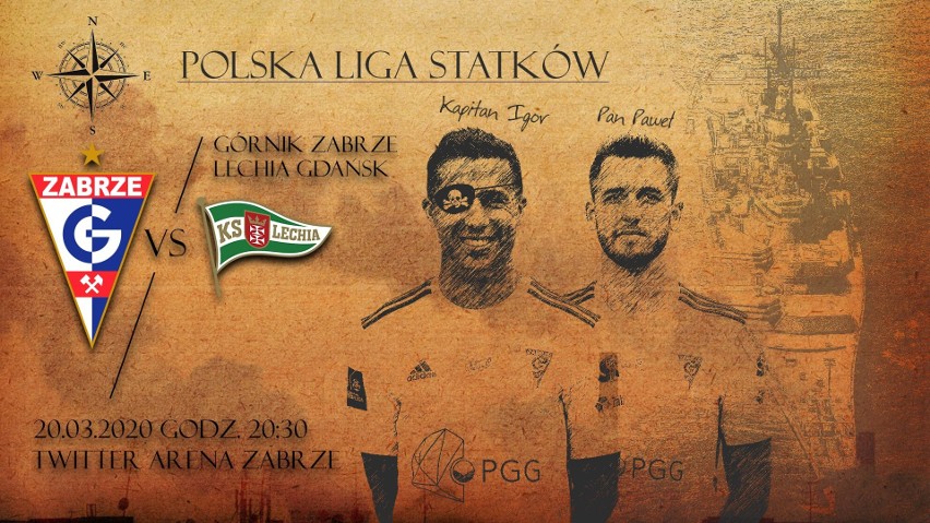 Górnik Zabrze gra z Lechią Gdańsk w statki! W piątek zamiast na boisku wielka bitwa morska Górnika z Lechią LIVE, NA ŻYWO