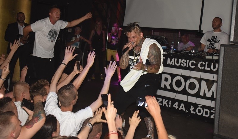 Popek i Gang Albanii zagrali koncert w klubie Bedroom.