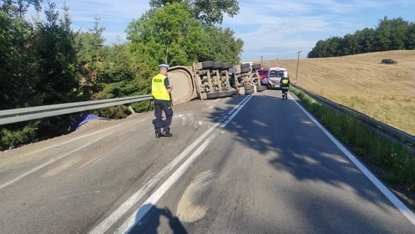 Dzisiaj (16.08.2021 r.) rano doszło do wypadku na drodze...