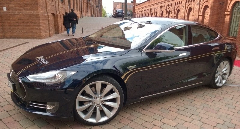 Tesla S czyli najszybszy samochód elektryczny w Łodzi [zdjęcia]