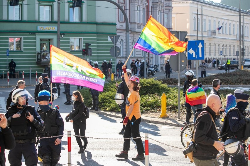 II Marsz Równości w Białymstoku z 2021 roku.