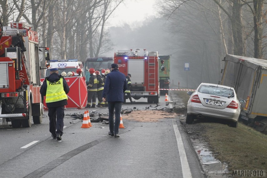 Do tragedii doszło dziś o godzinie 8.15 na drodze krajowej...