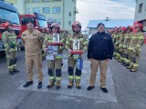 Maciej Lustyk i Krzysztof Kobyliński pożegnali się ze służbą w KP PSP w Makowie Mazowieckim. Pożegnanie odbyło się 19.01.2024