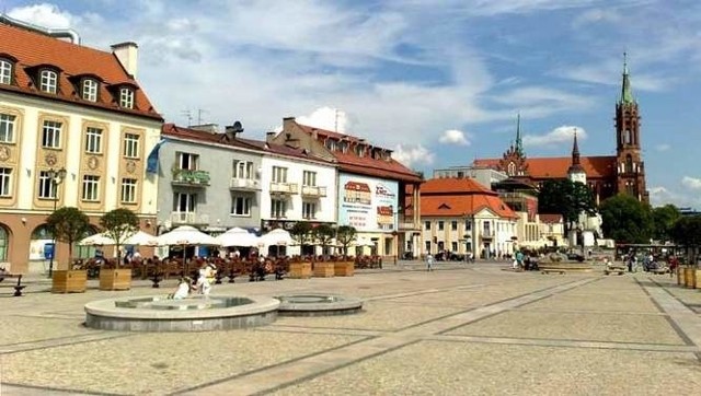 Rynek Kościuszki w Białymstoku.