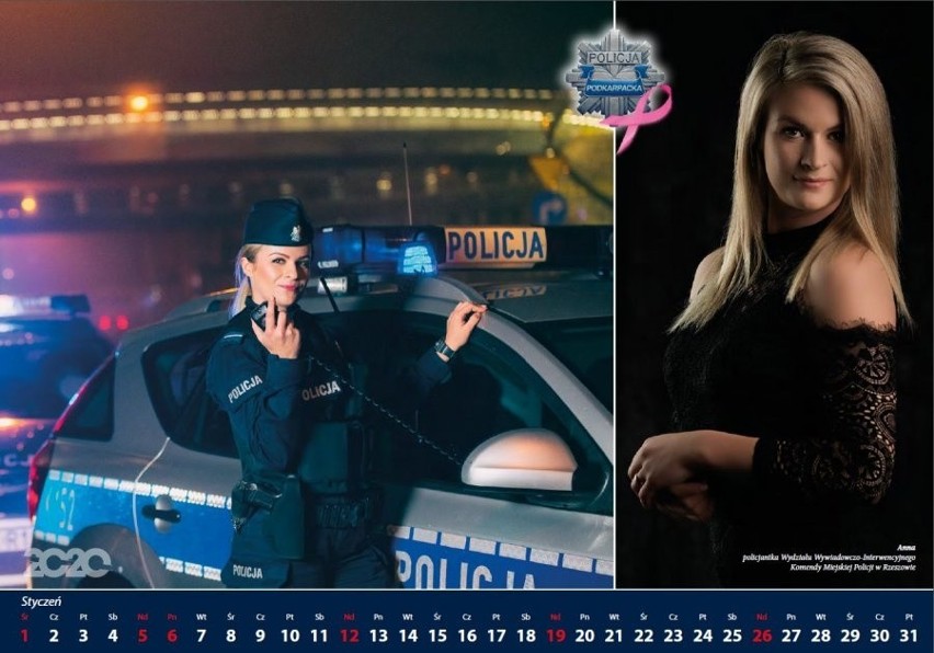 Kalendarz wydany przez Komendę Wojewódzką Policji w Rzeszowie "Kobiety  Kobietom" wesprze amazonki w ich walce z rakiem piersi | Nowiny