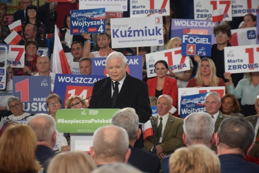 Jarosław Kaczyński już kilkukrotnie bywał w Przysusze,...