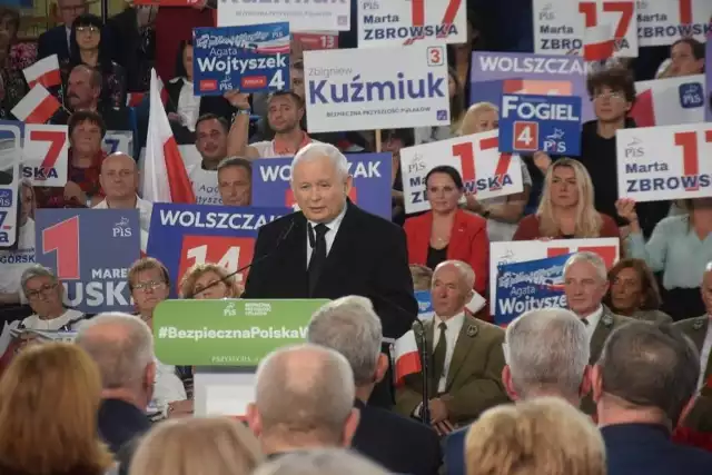 Jarosław Kaczyński już kilkukrotnie bywał w Przysusze, ponownie będzie na konwencji w piątek 5 kwietnia.