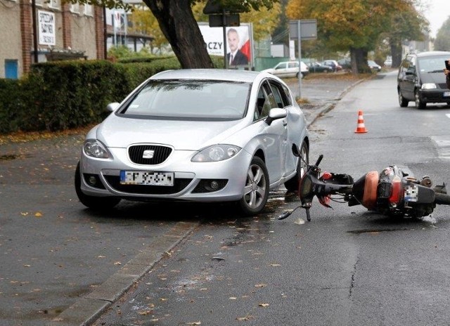 Do wypadku doszło na ul. Niemodlińskiej.