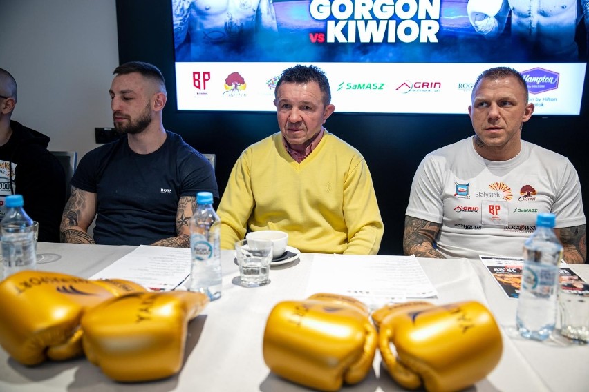 Konferencja prasowa przed galą Podlaskie Boxing Show II: Od...