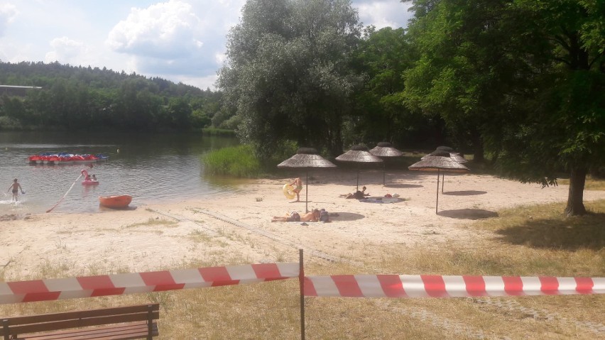 Kąpielisko Piachy w Starachowicach otwarte i oblężone od pierwszych godzin [ZDJĘCIA]