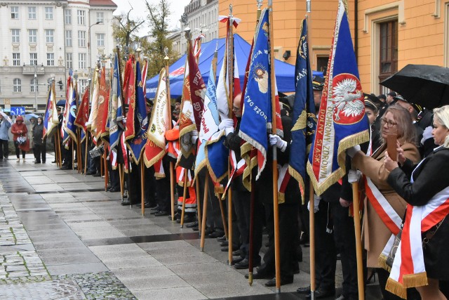 Uroczystości 43. rocznicy Protestu Głodowego Kolejarzy we Wrocławiu