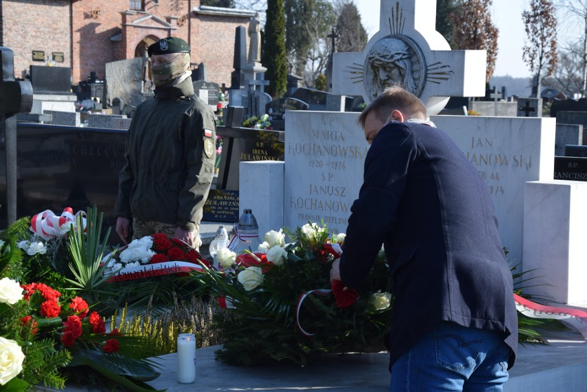 Grób Janusza Kochanowskiego na cmentarzu Kule w Częstochowie