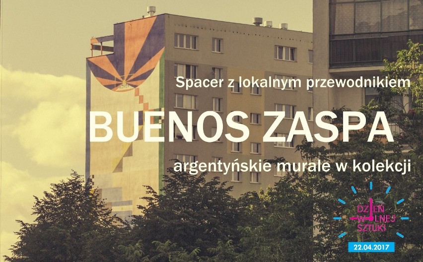 Dzień Wolnej Sztuki. Spacer z przewodnikiem po gdańskim muralach pod hasłem "Buenos Zaspa!"