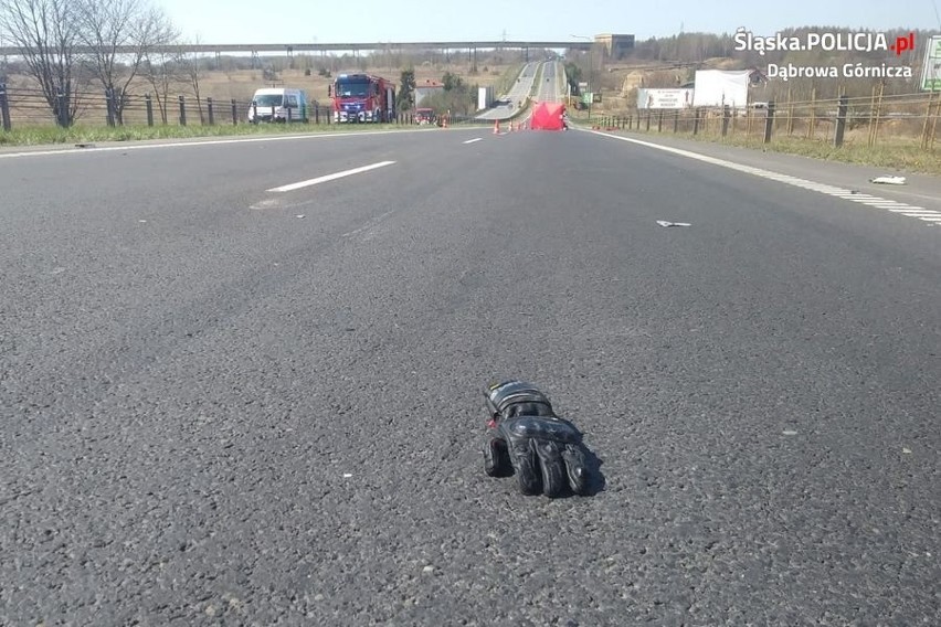 Młody motocyklista zginął na trasie Dk94....