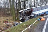 Świdnica: Wypadek w Świdnicy. Autobus vs cysterna (wideo)