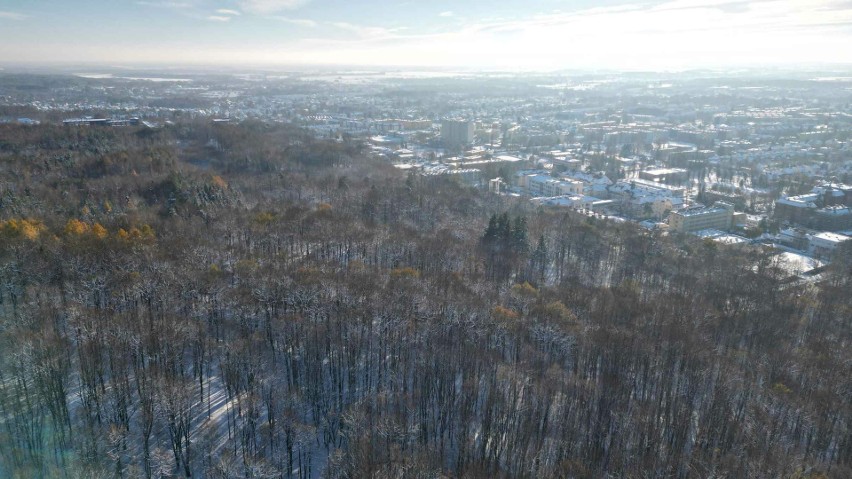 Koszalińska Góra Chełmska w zimowej scenerii. Zobacz ZDJĘCIA...