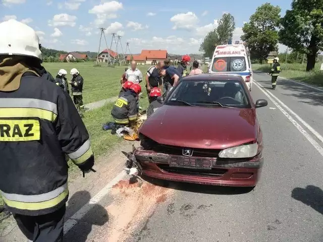 Wypadek w Białej Niżnej