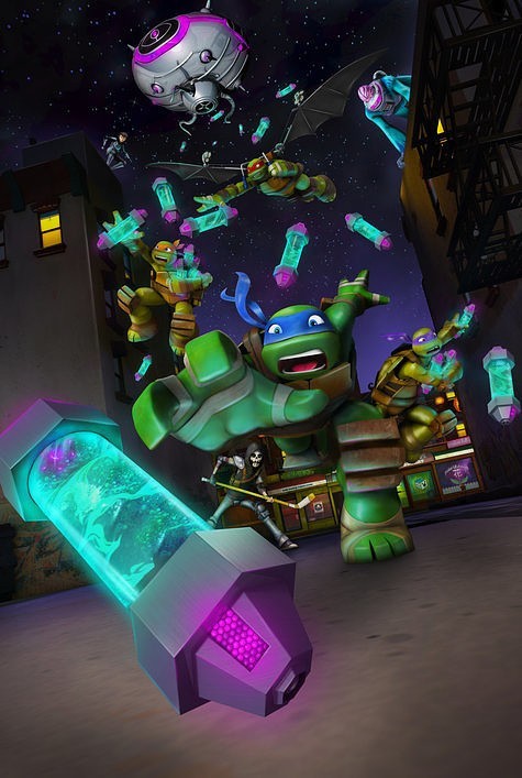 "Wojownicze Żółwie Ninja" w Nickelodeon (fot. materiały...