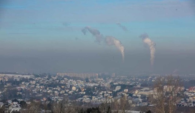 Smog i dymy nad Krakowem