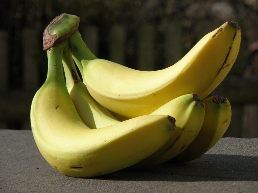 Banany zawierają aminokwasy, które wpływają na dobrą jakość...