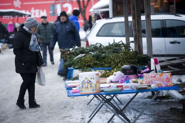 Piątek na koszalińskim targowisku