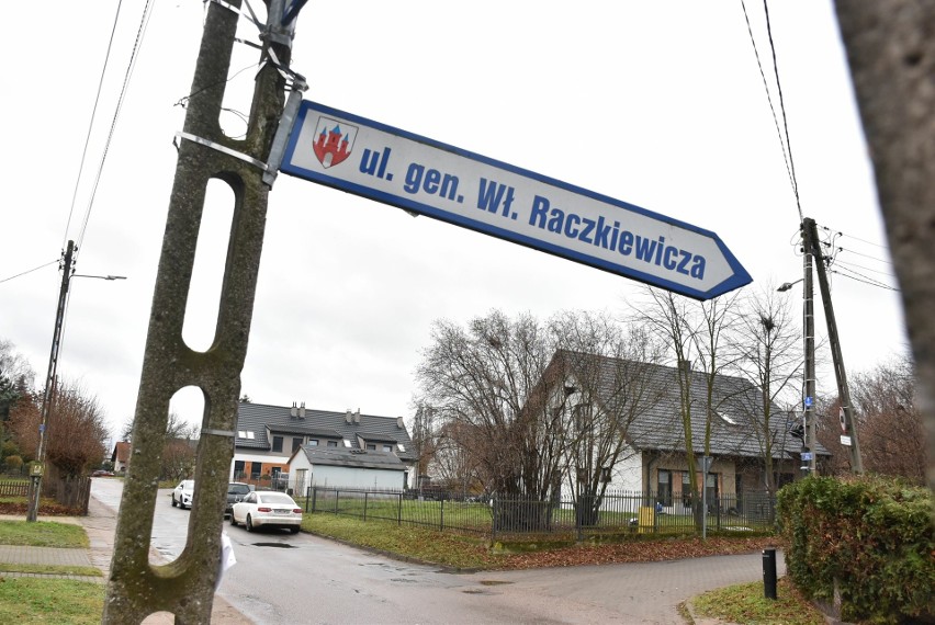 Ulica Raczkiewicza w Malborku z błędem w nazwie. „Generał” przynajmniej na razie nie zniknie