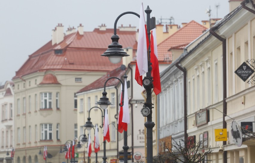 Dzień flagi narodowej w Rzeszowie.