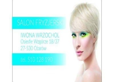 2. Salon Fryzjerski Iwona Wrzochol, Ożarów, os. Wzgórze 18/37