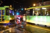 Rondo Jana Nowaka - Jeziorańskiego: Tramwaj wjechał w autobus [ZDJĘCIA]