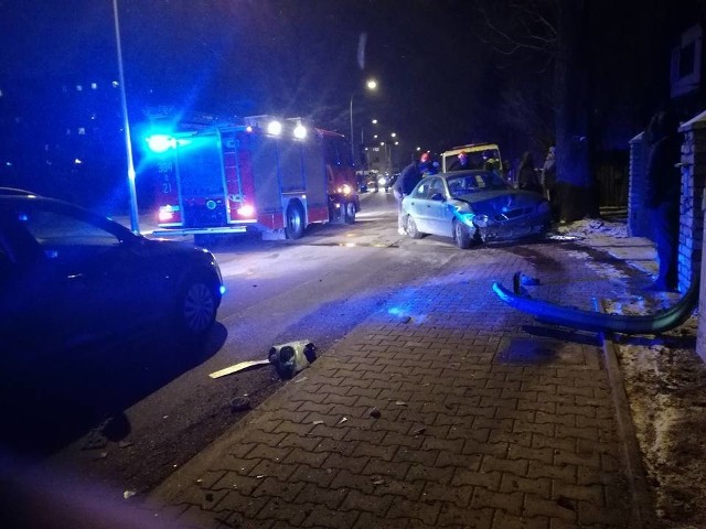 Dwie osoby zostały ranne w wypadku do jakiego doszło na ulicy Prowiantowej w Białymstoku.