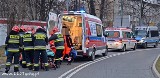 Wypadek na stadionie w Tychach: Chłopak spadł, bo chciał się wspiąć na widownię. Trafił do szpitala