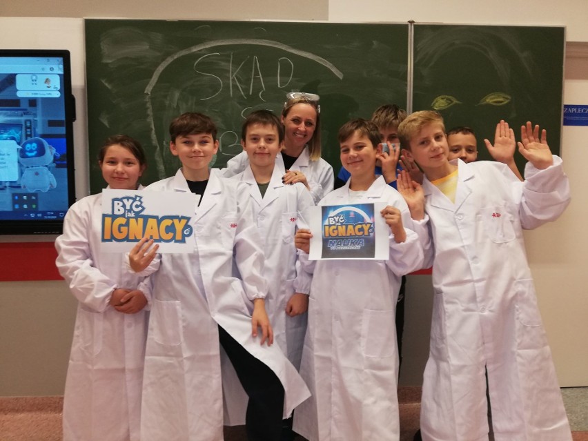 Szkoła Podstawowa numer 5 w Białogardzie w programie edukacyjnym „Być jak Ignacy” 
