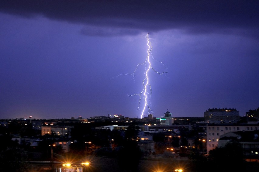 Burze znów przechodzą przez Wielkopolskę