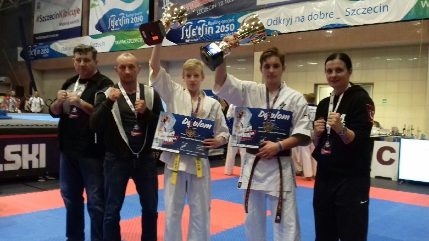 Dwa medale karateków z Kielc na mistrzostwach Polski w Szczecinie. -To świetny wynik - mówi prezes klubu Krzysztof Borowiec