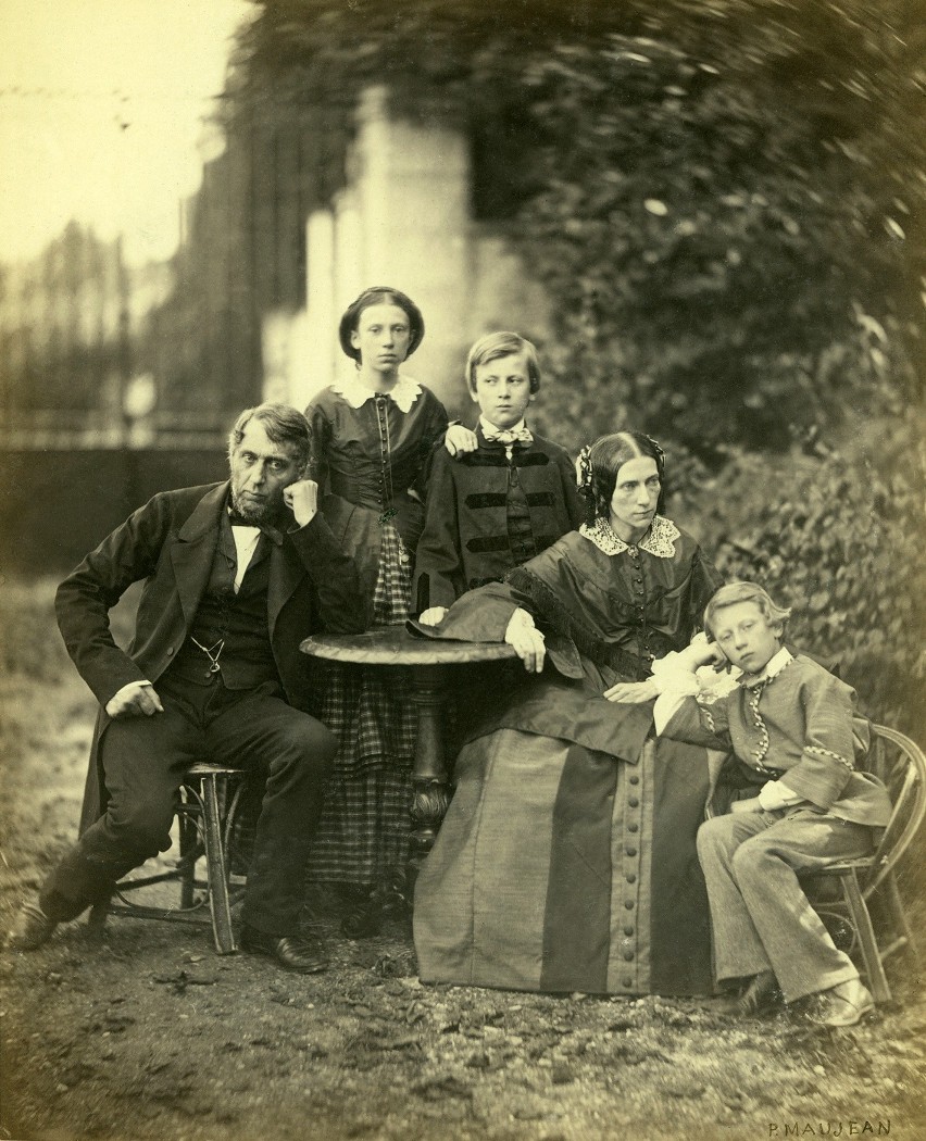 Rodzina Zamoyskich w Auteuil pod Paryżem, fot. Paul Maujean,...