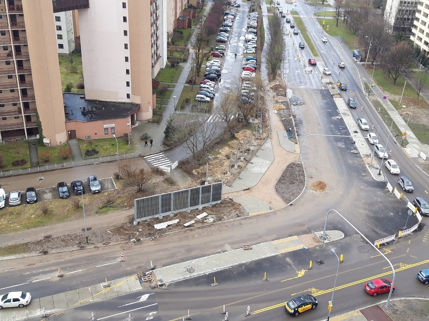 Kraków. Wybudowali mieszkańcom betonowy mur przed oknami. Wielkie kontrowersje wokół budowy linii tramwajowej do Górki Narodowej